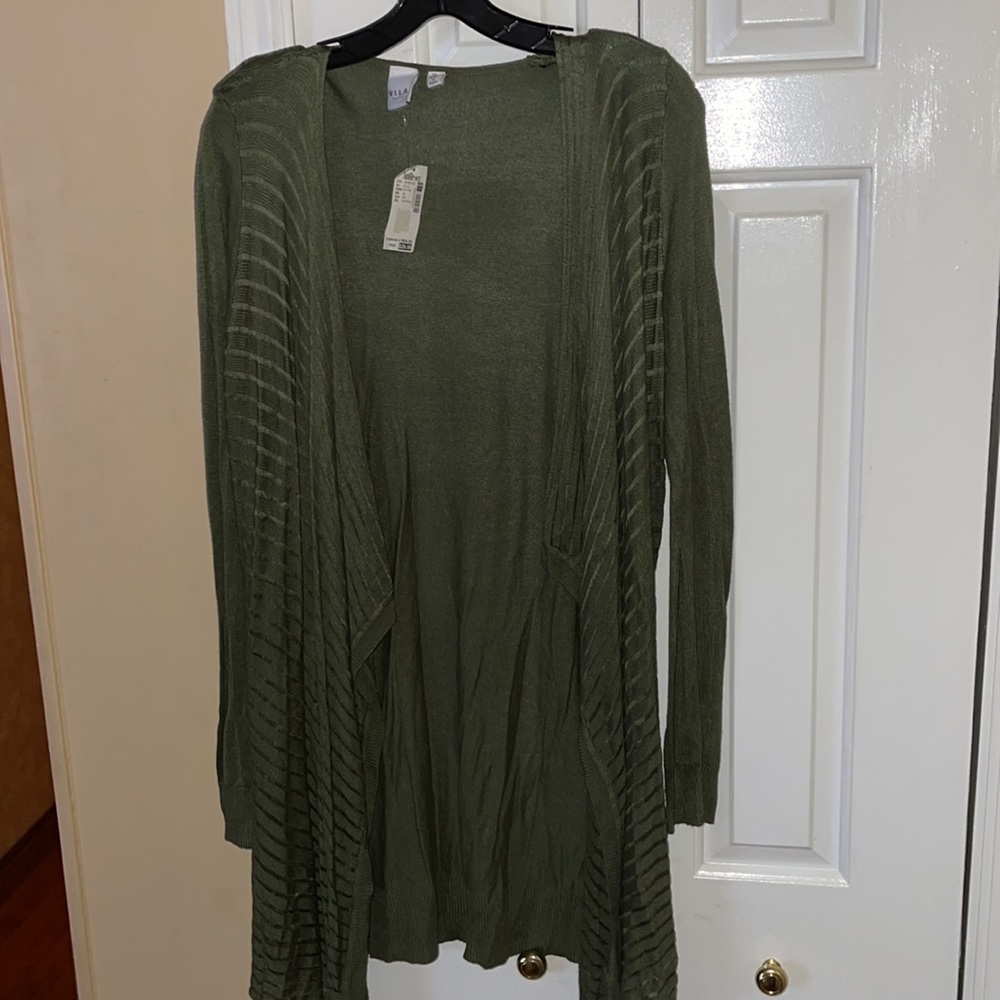 NWT Annie Sez Villa Cardigan